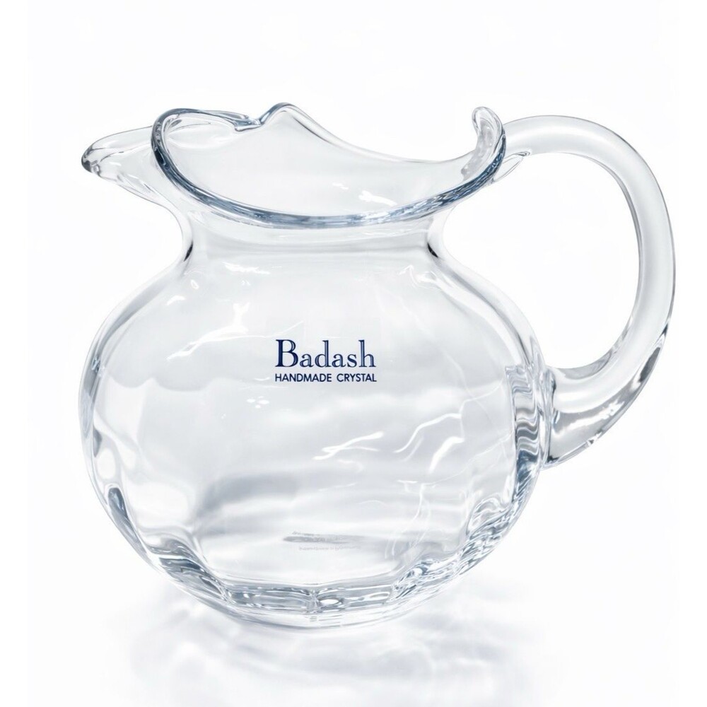 Badash Hemingway 42 oz Glass Pitcher Made in Poland Elegant Beverage Server